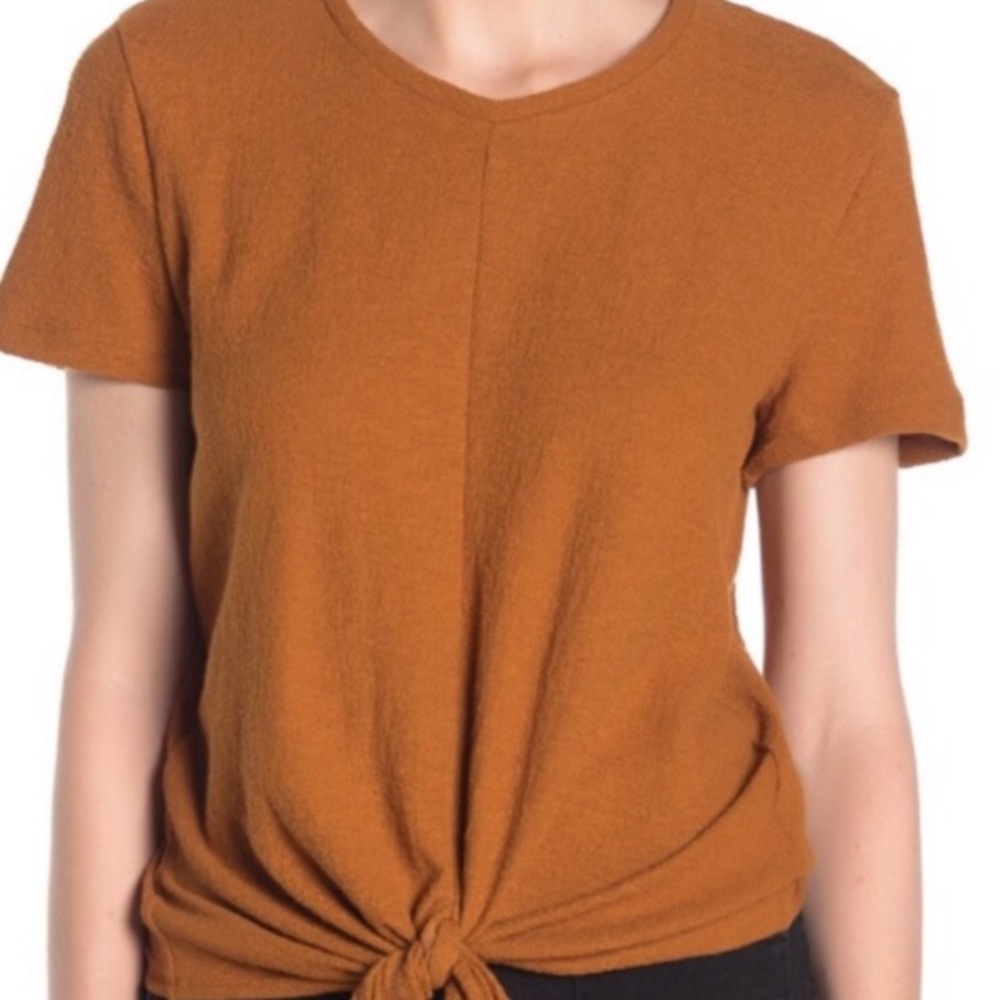 Tie Front Top - Madewell Texture and thread